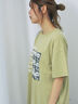フォトプリントオーバーシルエットTシャツ（オフホワイト/チャコールグレー/グリーン/ブルー）｜ehka sopo（エヘカソポ）通販