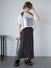 フォトプリントオーバーシルエットTシャツ（オフホワイト/チャコールグレー/グリーン/ブルー）｜ehka sopo（エヘカソポ）通販