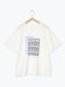 フォトプリントオーバーシルエットTシャツ（オフホワイト/チャコールグレー/グリーン/ブルー）｜ehka sopo（エヘカソポ）通販