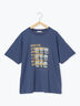 フォトプリントオーバーシルエットTシャツ（オフホワイト/チャコールグレー/グリーン/ブルー）｜ehka sopo（エヘカソポ）通販
