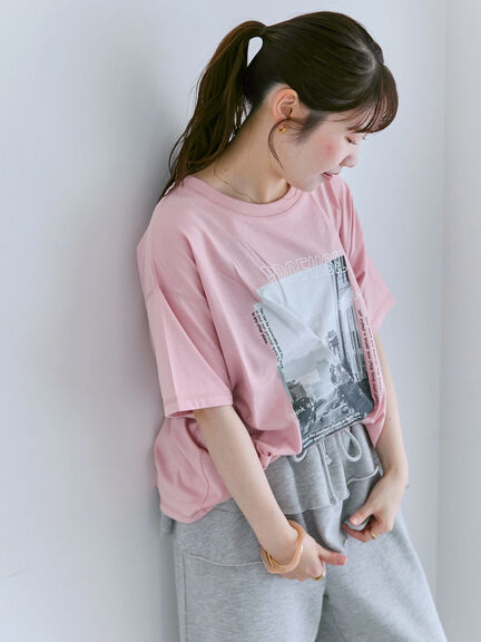Tシャツ(ピンク/桃色系)｜レディースファッション通販のCAN
