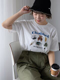 フォトプリントTシャツ（オフホワイト）｜ehka sopo（エヘカソポ）通販