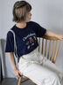 フォトプリントTシャツ（オフホワイト/グリーン/ネイビー）｜ehka sopo（エヘカソポ）通販