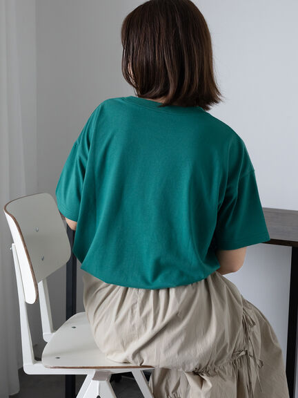 フォトプリントTシャツ（オフホワイト/グリーン/ネイビー）｜ehka sopo（エヘカソポ）通販