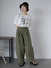 フォトプリントTシャツ（オフホワイト/グリーン/ネイビー）｜ehka sopo（エヘカソポ）通販