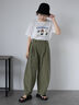 フォトプリントTシャツ（オフホワイト/グリーン/ネイビー）｜ehka sopo（エヘカソポ）通販