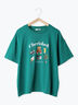 フォトプリントTシャツ（オフホワイト/グリーン/ネイビー）｜ehka sopo（エヘカソポ）通販