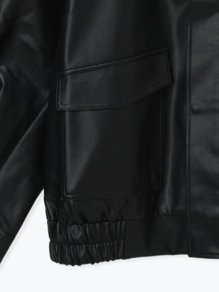 エコレザージャケット（ブラック/モカ/ブラウン）｜ehka sopo（エヘカソポ）通販