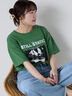 バンドプリントTシャツ（オフホワイト/チャコールグレー/グリーン/ブルー）｜ehka sopo（エヘカソポ）通販