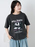 バンドプリントTシャツ（オフホワイト/チャコールグレー/グリーン/ブルー）｜ehka sopo（エヘカソポ）通販