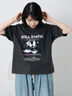 バンドプリントTシャツ（オフホワイト/チャコールグレー/グリーン/ブルー）｜ehka sopo（エヘカソポ）通販