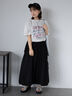 ロゴプリントオーバーサイズTシャツ（オフホワイト/チャコールグレー/ミント/サックスブルー）｜ehka sopo（エヘカソポ）通販