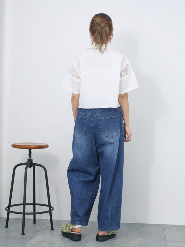 ボトムス MAKANA. セール】AMARAボタニカルプリントワイドパンツ（その他パンツ