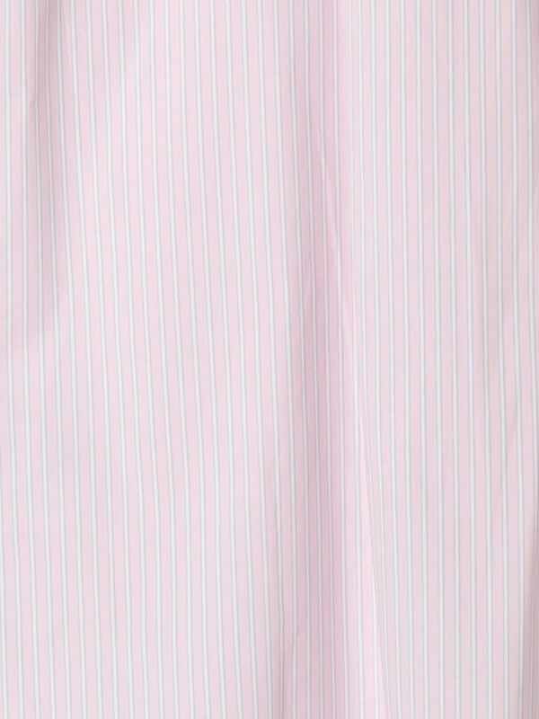 美品 シーナリー 23SS ベーシックストライプオーバーシャツ ピンク 美品 シーナリー 23SS ベーシックストライプオーバーシャツ