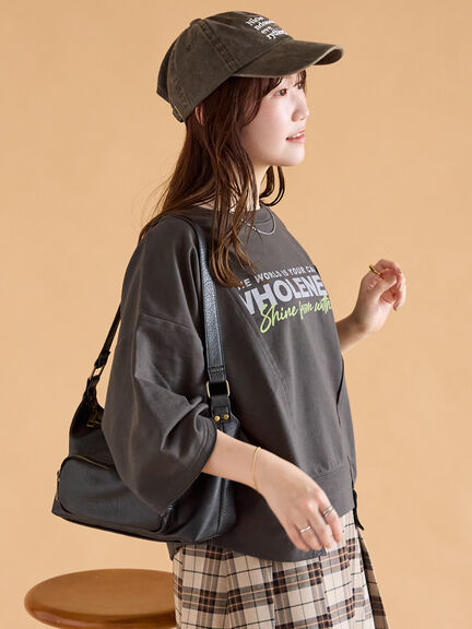 ウォッシュ加工刺繍キャップ（ブラック/ブラウン/グリーン）｜ehka sopo（エヘカソポ）通販