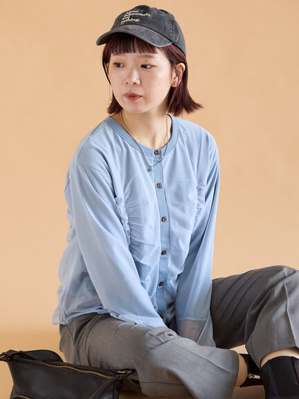ウォッシュ加工刺繍キャップ（ブラック/ブラウン/グリーン）｜ehka sopo（エヘカソポ）通販