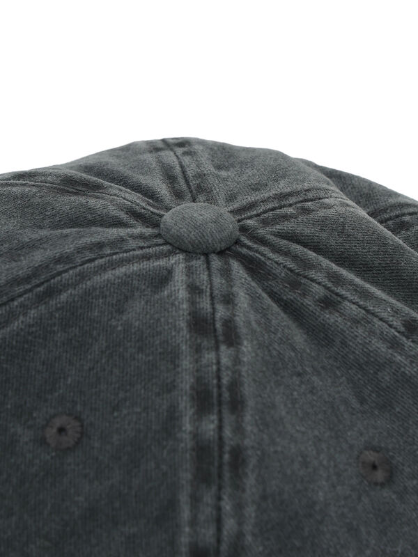 セール】 ウォッシュ加工刺繍キャップ（ブラック/ブラウン/グリーン