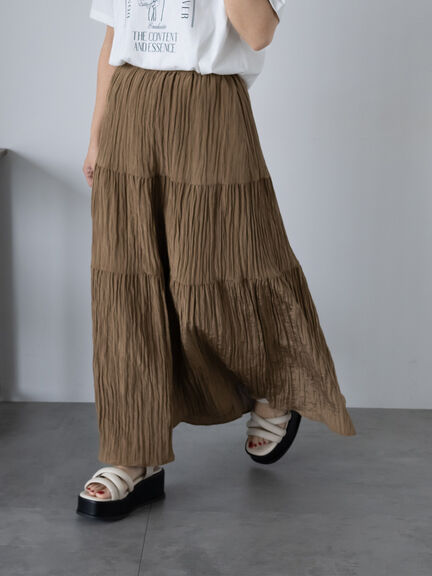 S Max Mara ひざ丈スカート 茶 4214224S0002 Max Mara(マックスマーラ) スカート サイズJI42 レディース美品