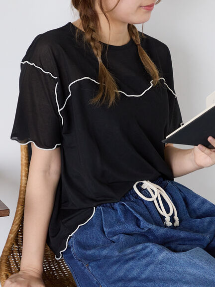 美品♡ エポカ パフスリーブ 半袖 ニット カットソー プルオーバー サイズ40 トップスの人気ランキング｜ehka sopo（エヘカソポ）公式通販