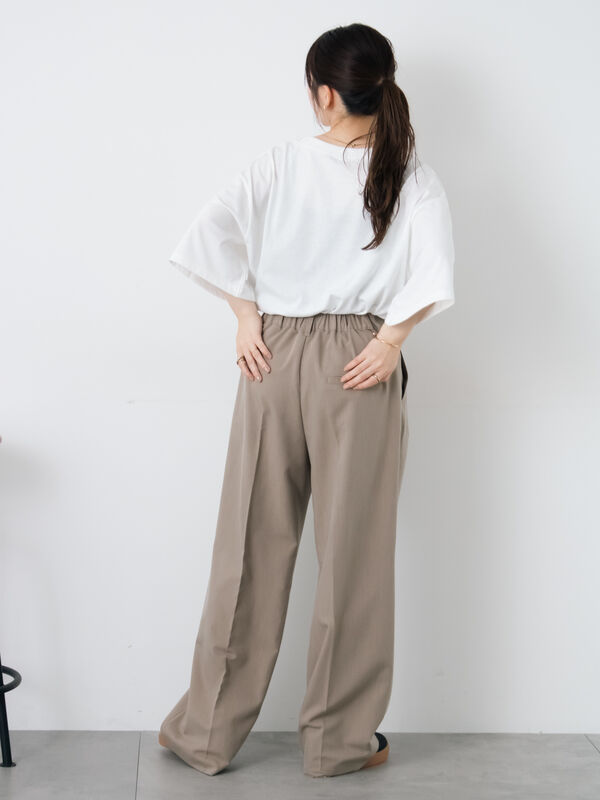 セール】 センタープレスツータックスラックス（グレー/ブラック/モカ