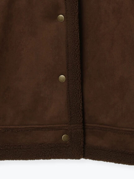 エコムートンジャケット（ベージュ/モカ/ブラウン）｜ehka sopo（エヘカソポ）通販