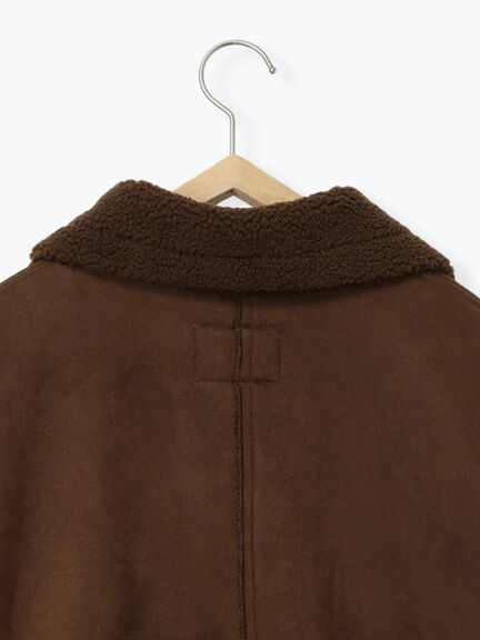 エコムートンジャケット（ベージュ/モカ/ブラウン）｜ehka sopo（エヘカソポ）通販