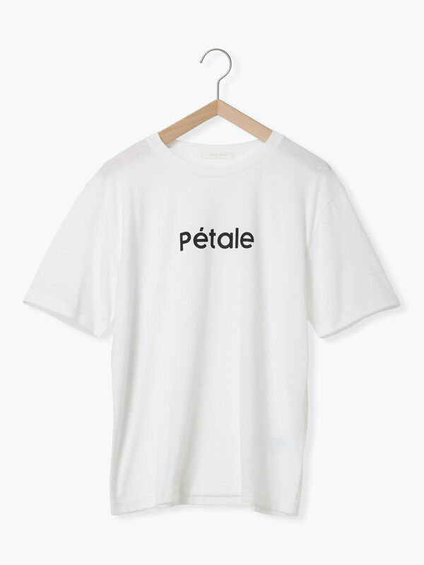 【HTH】 グリッタークロップドTシャツ ホワイト glitter cropped tee – YZ