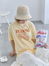花モチーフTシャツ（オフホワイト/イエロー/ネイビー）｜ehka sopo（エヘカソポ）通販