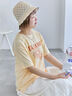 花モチーフTシャツ（オフホワイト/イエロー/ネイビー）｜ehka sopo（エヘカソポ）通販
