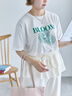 花モチーフTシャツ（オフホワイト/イエロー/ネイビー）｜ehka sopo（エヘカソポ）通販