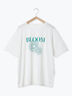 花モチーフTシャツ（オフホワイト/イエロー/ネイビー）｜ehka sopo（エヘカソポ）通販