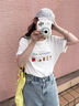 フードプリントTシャツ（オフホワイト/グレー/ピンク）｜ehka sopo（エヘカソポ）通販