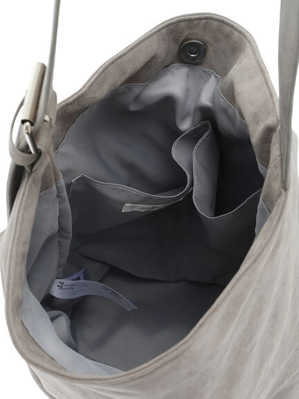 エコスウェードバケツバッグ（グレー/ベージュ/キャメル）｜ehka sopo（エヘカソポ）通販