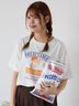 アイスクリームプリントTシャツ（オフホワイト/ピンク/ミント/サックスブルー）｜ehka sopo（エヘカソポ）通販