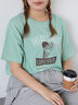アイスクリームプリントTシャツ（オフホワイト/ピンク/ミント/サックスブルー）｜ehka sopo（エヘカソポ）通販