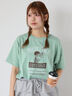 アイスクリームプリントTシャツ（オフホワイト/ピンク/ミント/サックスブルー）｜ehka sopo（エヘカソポ）通販