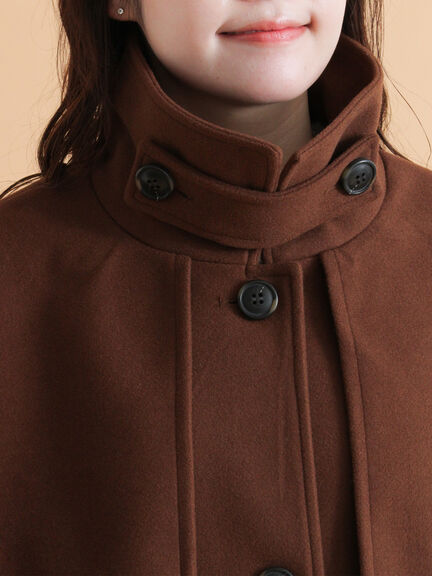 ケープコート（ブラック/ベージュ/ブラウン）｜ehka sopo（エヘカソポ）通販