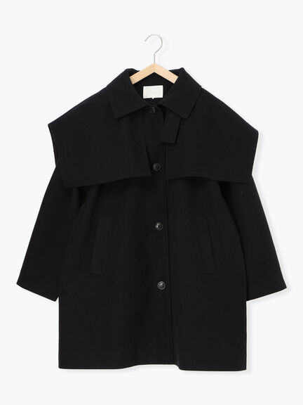 ケープコート（ブラック/ベージュ/ブラウン）｜ehka sopo（エヘカソポ）通販