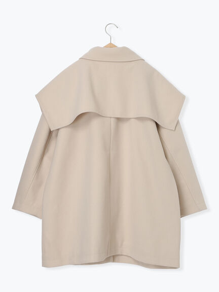 ケープコート（ブラック/ベージュ/ブラウン）｜ehka sopo（エヘカソポ）通販