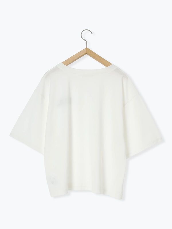 yukiemonペタペタ半袖フレアᎢ yukiemonペタペタ半袖フレアᎢ