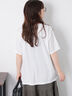 ニュアンスフォトTシャツ（オフホワイト/グレー/ブラック）｜ehka sopo（エヘカソポ）通販