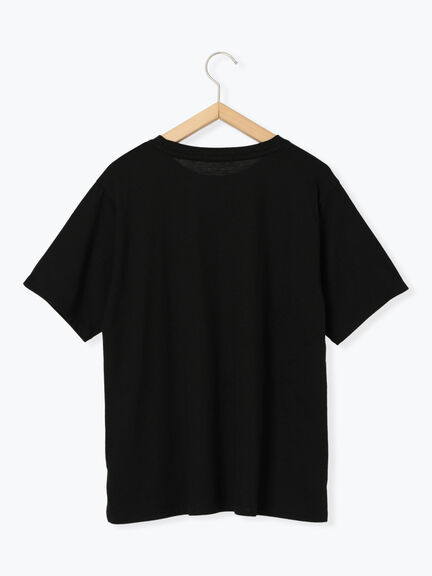 ニュアンスフォトTシャツ（オフホワイト/グレー/ブラック）｜ehka sopo（エヘカソポ）通販