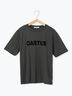 フロッキーロゴTシャツ（オフホワイト/チャコールグレー/ブラウン）｜ehka sopo（エヘカソポ）通販