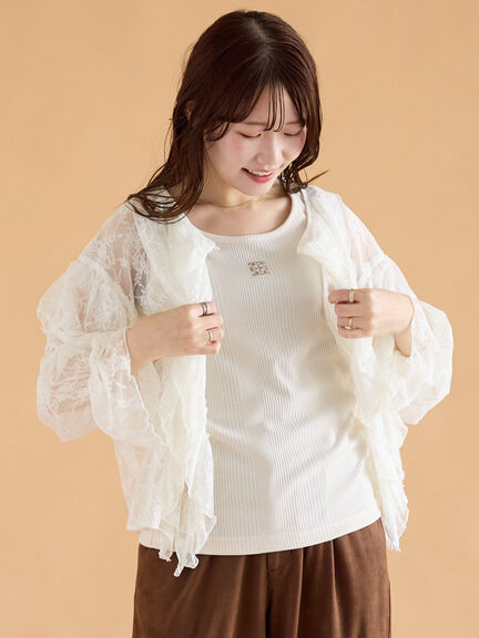 p129.13 evisu donna 日本製　迷彩柄　シャツ　フリルブラウス p129.13 evisu donna 日本製 迷彩柄 シャツ フリルブラウス p129
