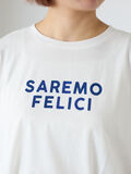 ホットフィットロゴTシャツ（オフホワイト）｜ehka sopo（エヘカソポ）通販