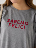 ホットフィットロゴTシャツ（グレー）｜ehka sopo（エヘカソポ）通販