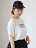 ホットフィットロゴTシャツ（オフホワイト/グレー/チャコールグレー/ブラウン）｜ehka sopo（エヘカソポ）通販