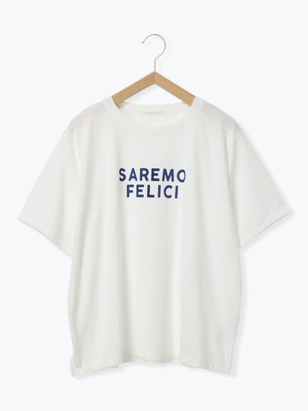 ホットフィットロゴTシャツ（オフホワイト/グレー/チャコールグレー/ブラウン）｜ehka sopo（エヘカソポ）通販