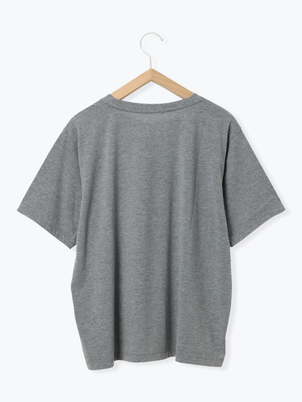 セール】 ホットフィットロゴTシャツ（オフホワイト/グレー