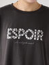 ◎発泡ロゴTシャツ（オフホワイト/グレー/チャコールグレー/ベージュ）｜ehka sopo（エヘカソポ）通販